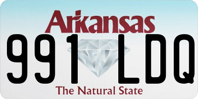 AR license plate 991LDQ
