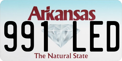 AR license plate 991LED