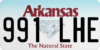 AR license plate 991LHE