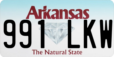 AR license plate 991LKW