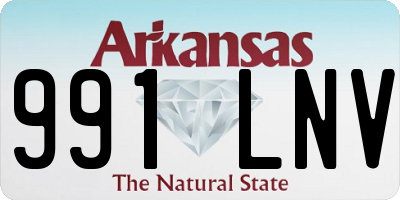AR license plate 991LNV