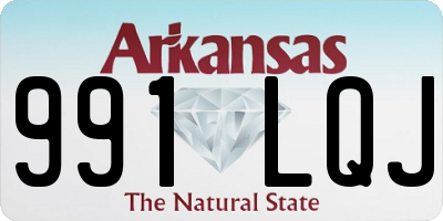 AR license plate 991LQJ