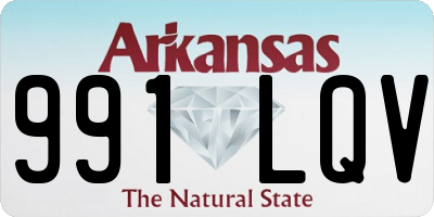 AR license plate 991LQV