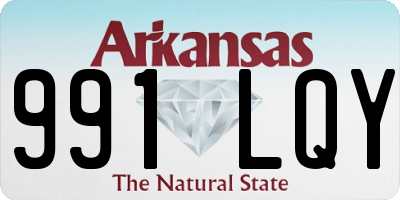 AR license plate 991LQY