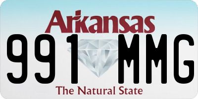 AR license plate 991MMG
