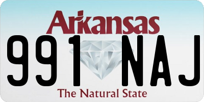 AR license plate 991NAJ