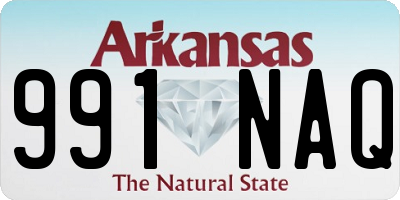 AR license plate 991NAQ