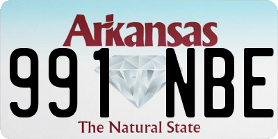 AR license plate 991NBE