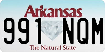 AR license plate 991NQM