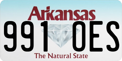 AR license plate 991OES