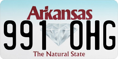 AR license plate 991OHG