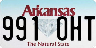 AR license plate 991OHT