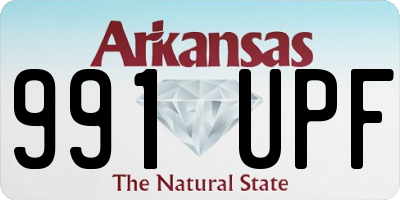 AR license plate 991UPF
