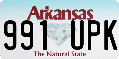 AR license plate 991UPK