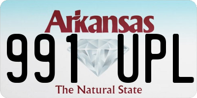 AR license plate 991UPL