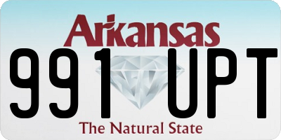AR license plate 991UPT