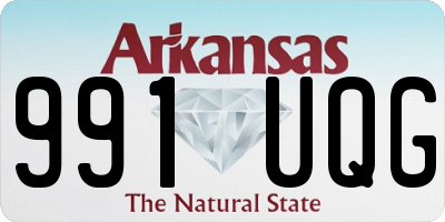 AR license plate 991UQG