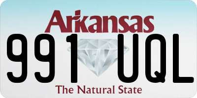 AR license plate 991UQL