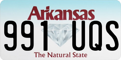 AR license plate 991UQS