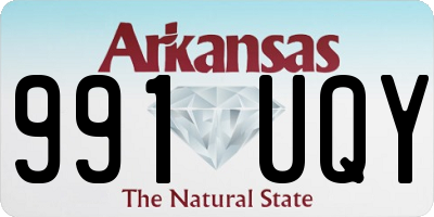 AR license plate 991UQY