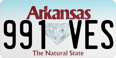AR license plate 991VES