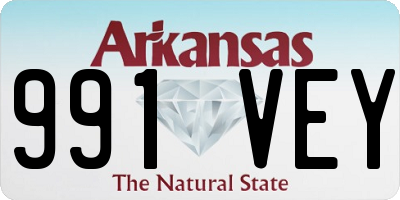 AR license plate 991VEY