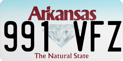 AR license plate 991VFZ