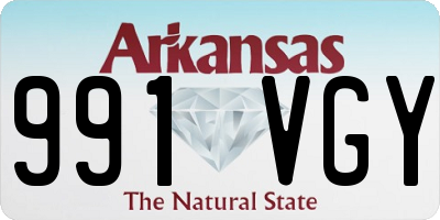AR license plate 991VGY