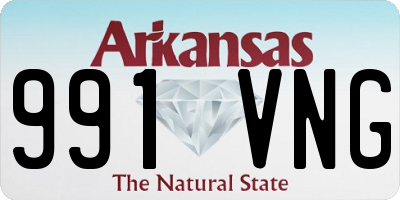 AR license plate 991VNG