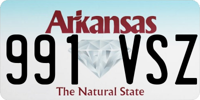 AR license plate 991VSZ