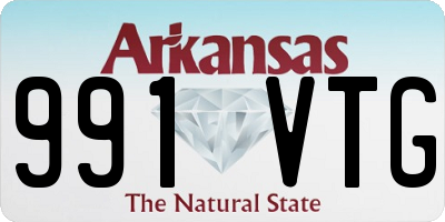 AR license plate 991VTG