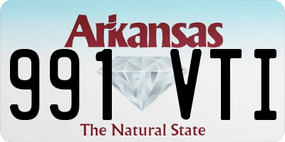 AR license plate 991VTI