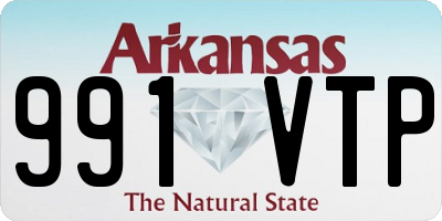 AR license plate 991VTP