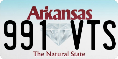 AR license plate 991VTS