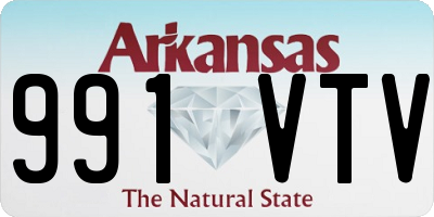 AR license plate 991VTV