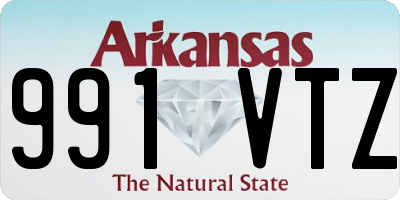 AR license plate 991VTZ