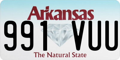 AR license plate 991VUU