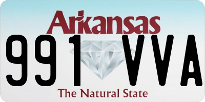 AR license plate 991VVA