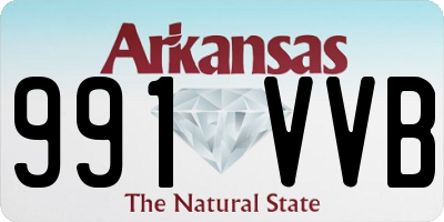 AR license plate 991VVB