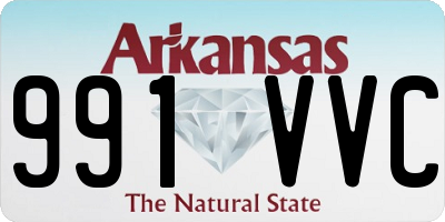 AR license plate 991VVC