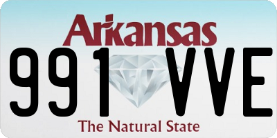 AR license plate 991VVE