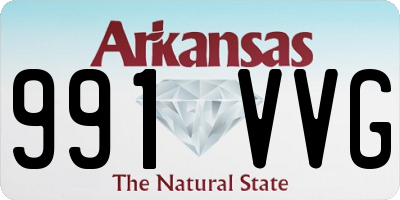 AR license plate 991VVG