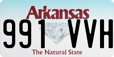 AR license plate 991VVH