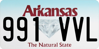 AR license plate 991VVL