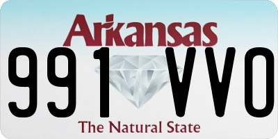 AR license plate 991VVO
