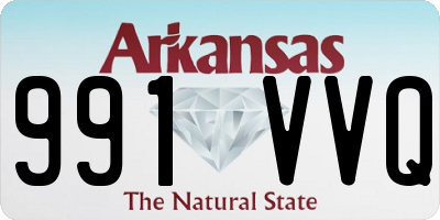 AR license plate 991VVQ