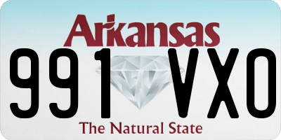 AR license plate 991VXO