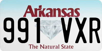AR license plate 991VXR