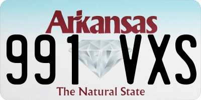 AR license plate 991VXS