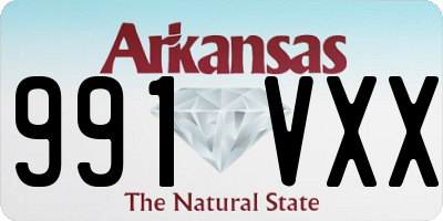 AR license plate 991VXX